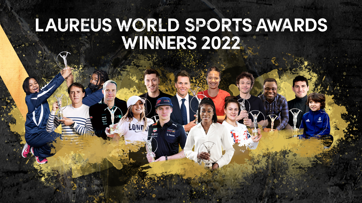 Laureus Awards: Italia di Mancini vince agli Oscar dello sport. E Vale Rossi..