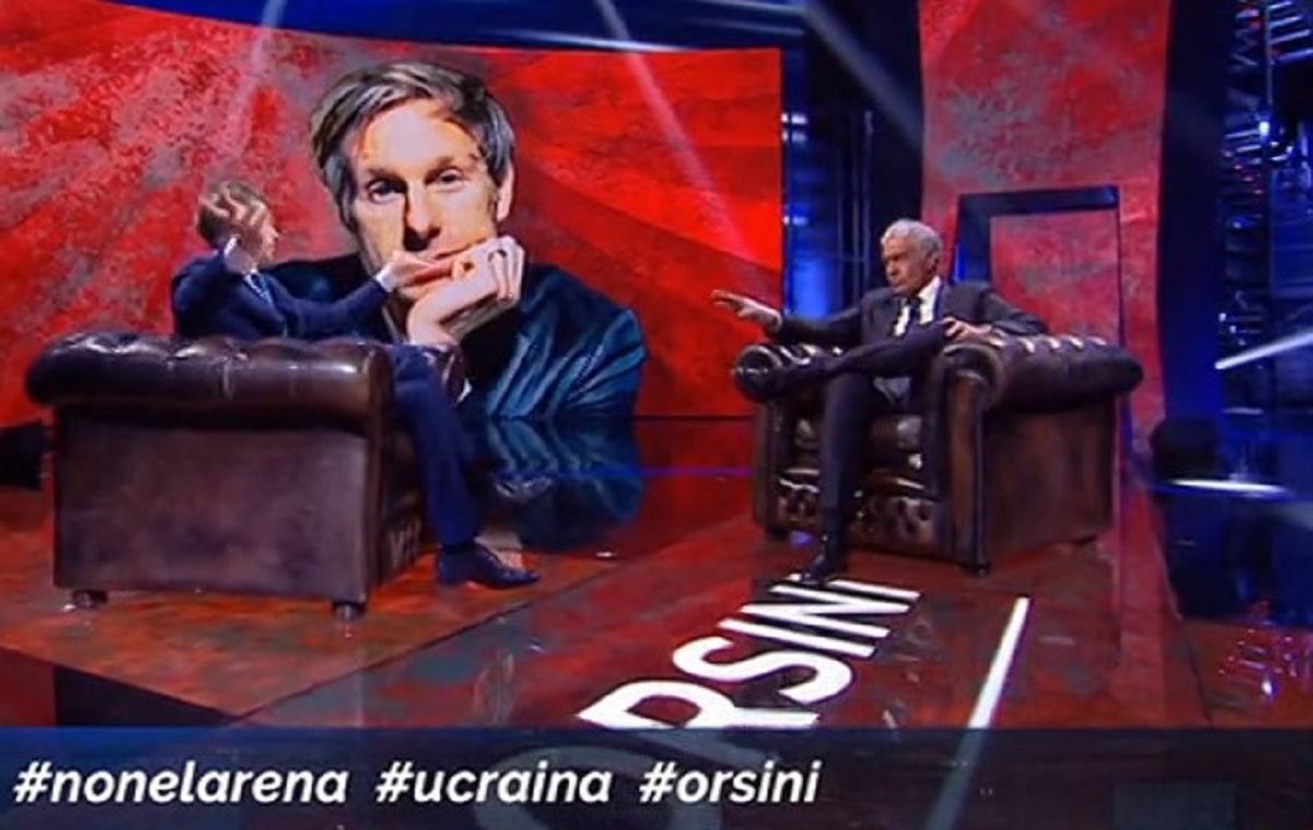 Il Divino Otelma contro Giletti, Orsini, Lucarelli e Parenzo Il Divino Otelma contro Giletti, Orsini, Lucarelli e Parenzo