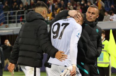 Radu, papera incredibile e lacrime: Inter ko a Bologna. Milan resta a +2