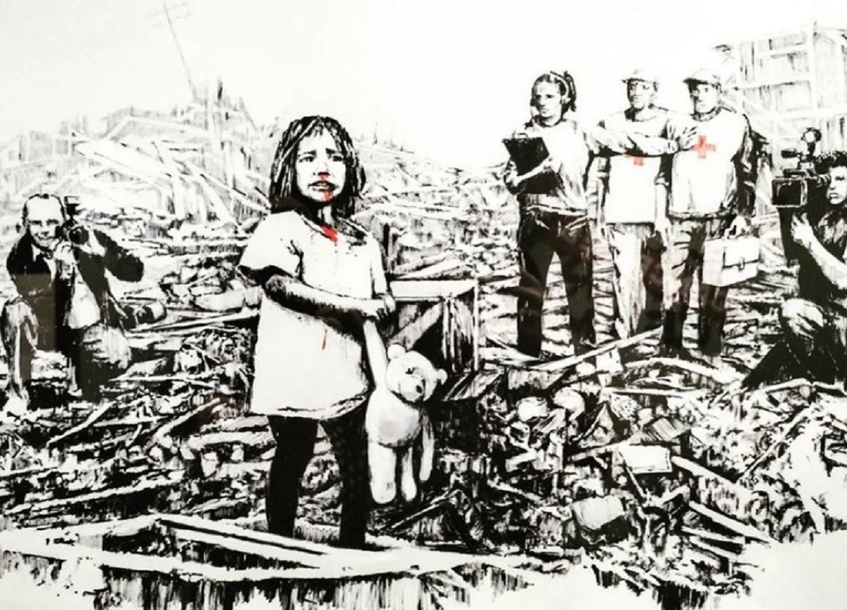 Il mondo immersivo di Banksy alla Stazione Centrale di Milano. FOTO