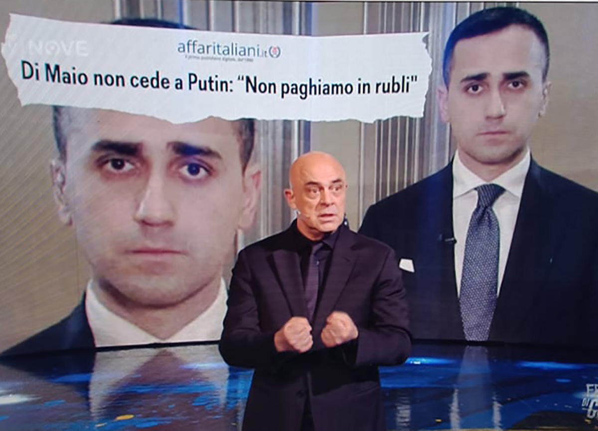 Galleria foto 'Affaritaliani.it ispira Crozza (monologo su gas-guerra). E il Nove vola negli ascolti tv' - foto 1