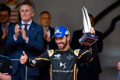 Jean-Eric Vergne chide in terza posizione all’E-Prix di Monaco