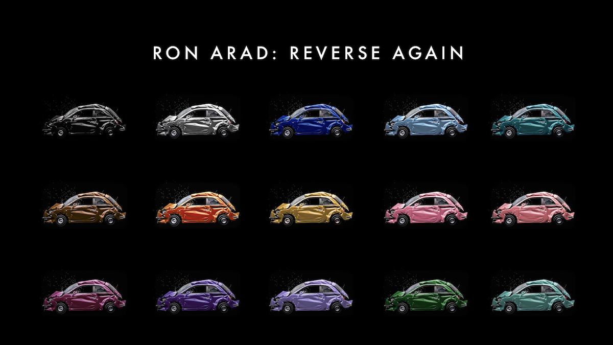 Fiat 500 diventa un’opera d’arte digitale grazie all’artista Ron Arad Fiat 500 diventa un’opera d’arte digitale grazie all’artista Ron Arad