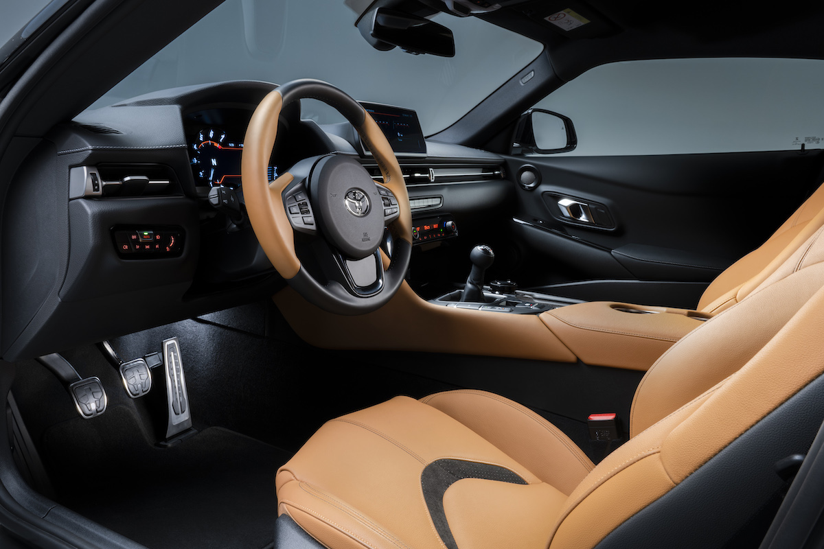 Toyota svela la nuova GR Supra con cambio manuale Toyota svela la nuova GR Supra con cambio manuale