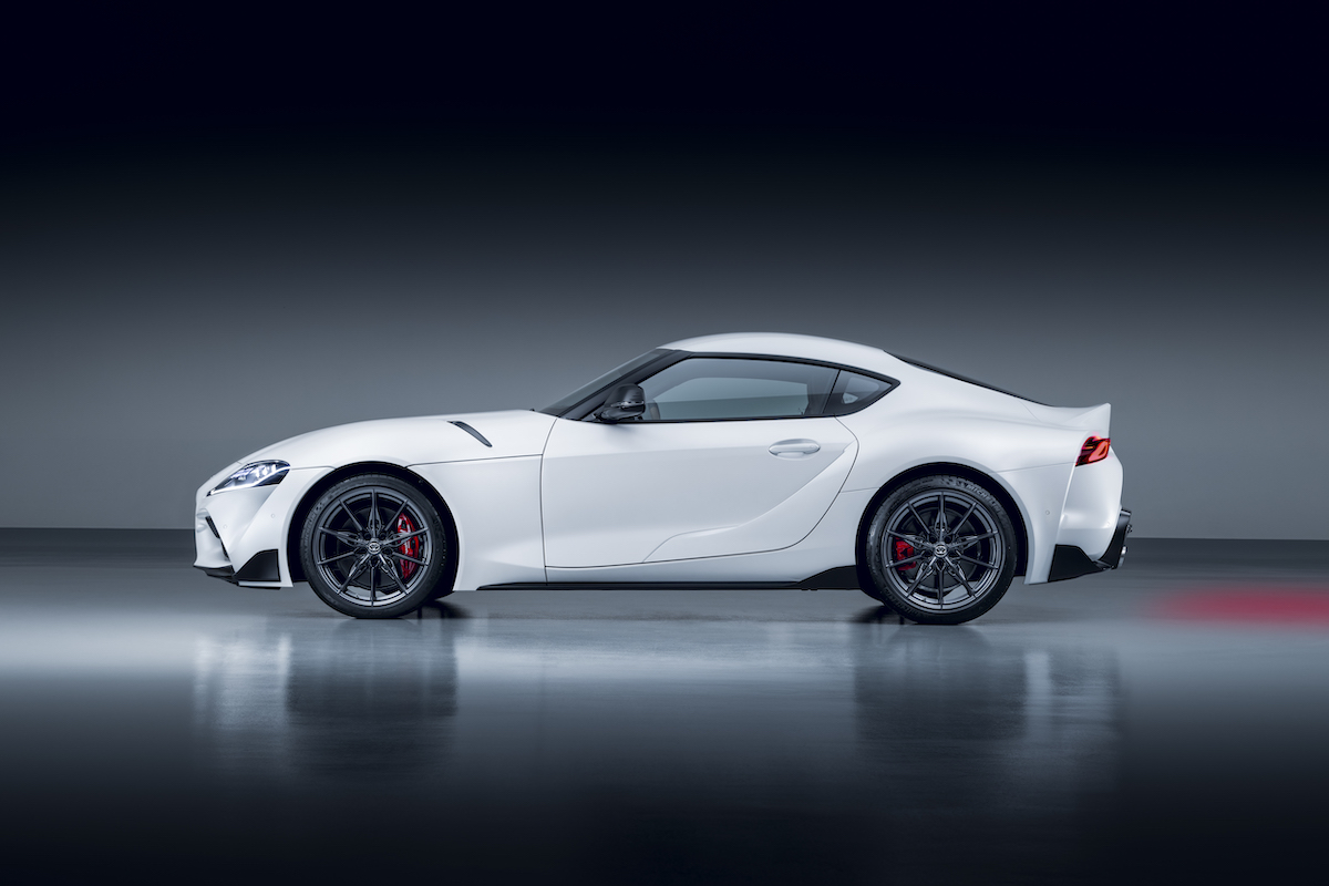 Toyota svela la nuova GR Supra con cambio manuale Toyota svela la nuova GR Supra con cambio manuale