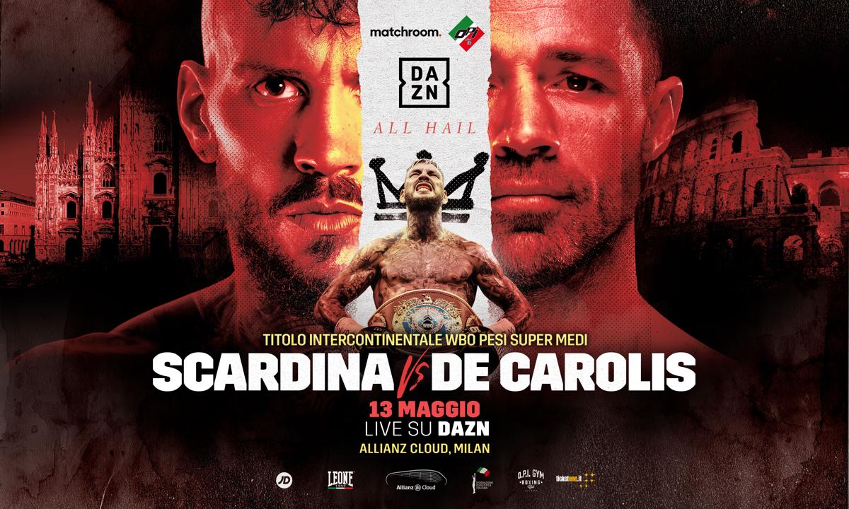 Milano Boxing Night, Daniele Scardina lancia la sfida Giovanni De Carolis Milano Boxing Night, Daniele Scardina lancia la sfida Giovanni De Carolis