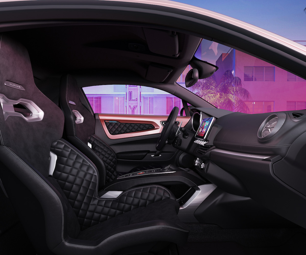 Svelata l’Alpine A110 con i colori di Miami