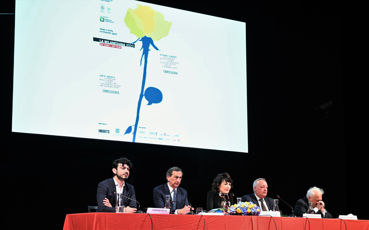 La Milanesiana 2022 apertura con polemica sulle mascherine