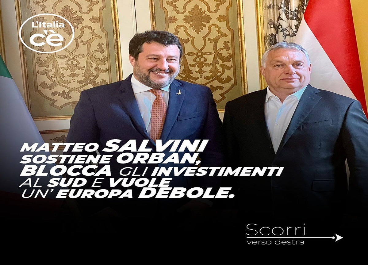 L’Italia C’è ai moderati: “Votare per Salvini e Meloni sconfessa vostre idee” L’Italia C’è ai moderati: “Votare per Salvini e Meloni sconfessa vostre idee”
