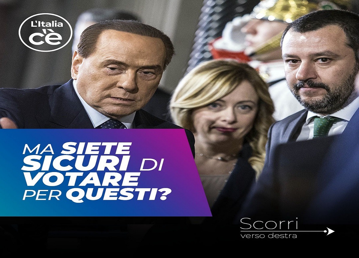 L’Italia C’è ai moderati: “Votare per Salvini e Meloni sconfessa vostre idee” L’Italia C’è ai moderati: “Votare per Salvini e Meloni sconfessa vostre idee”