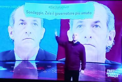 I sondaggi di Affari sulle Regioni fanno discutere, anche Maurizio Crozza