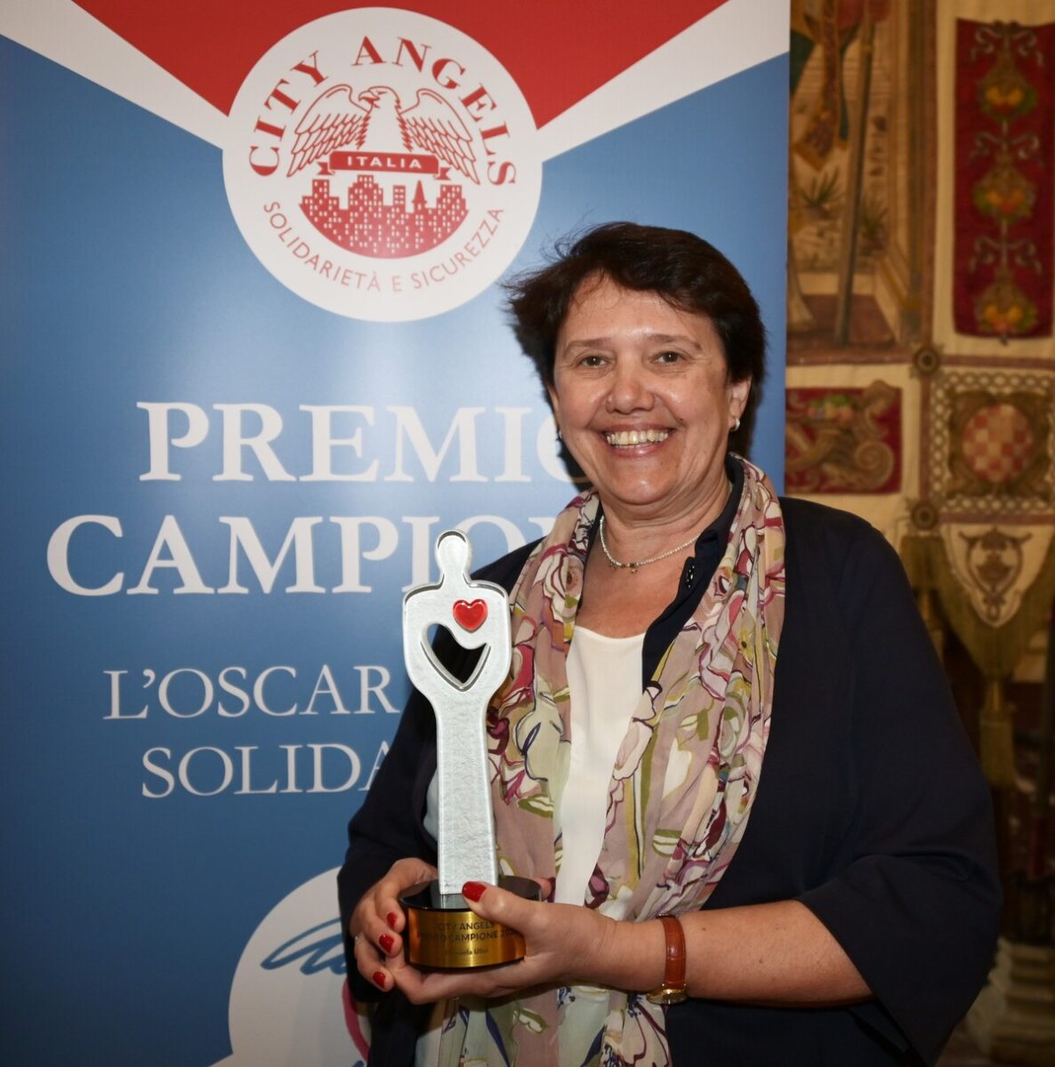 Premio Campione dei City Angels per Oscar della bontà premiazioni.