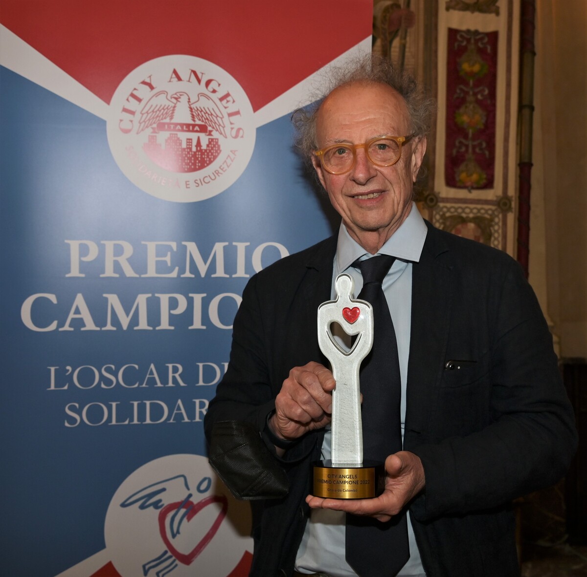 Premio Campione dei City Angels per Oscar della bontà premiazioni.