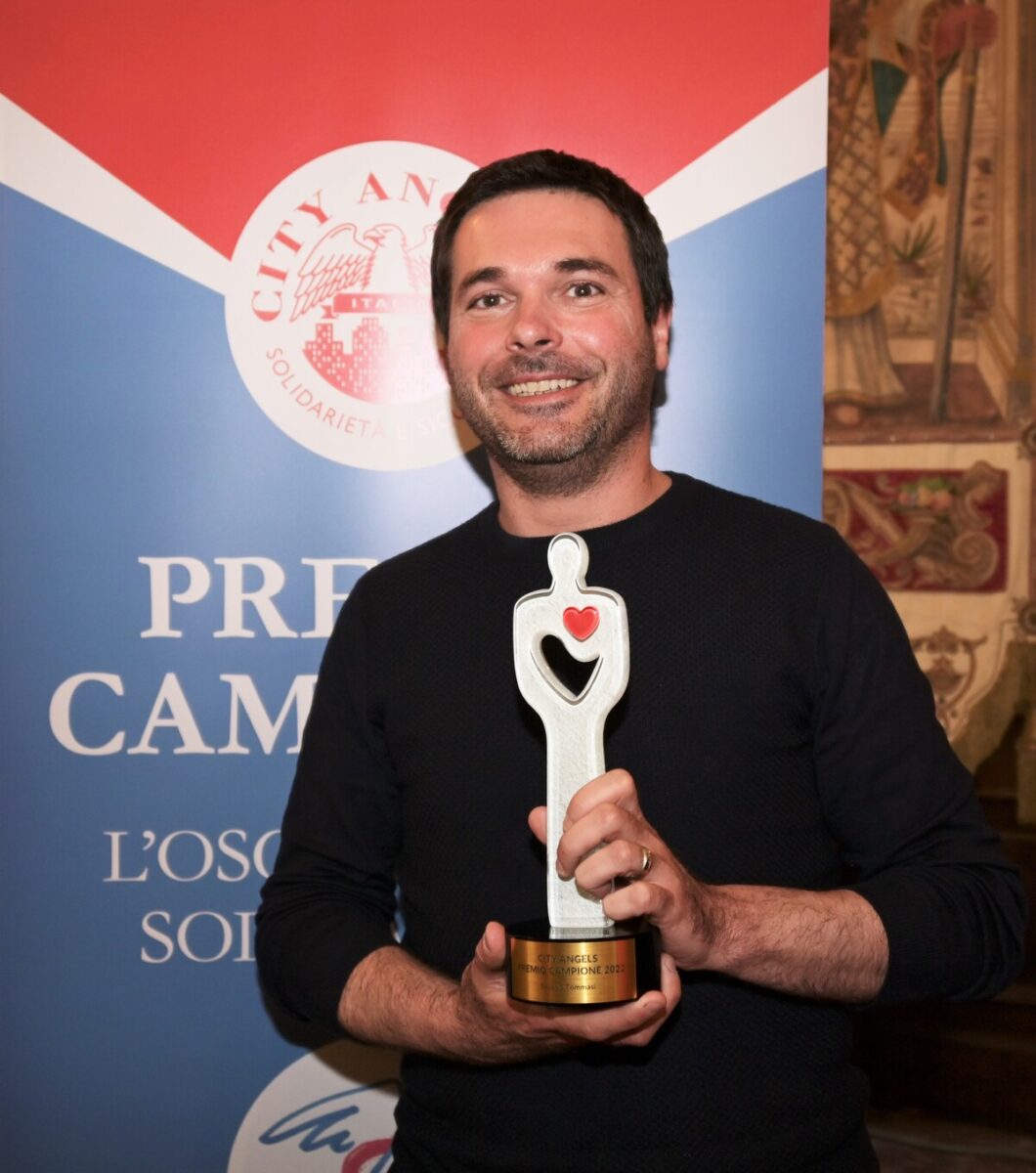 Premio Campione dei City Angels per Oscar della bontà premiazioni.