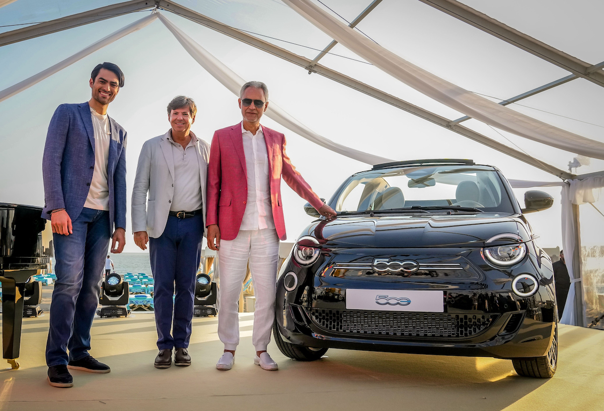 Nuova 500 “La Prima by Bocelli”, in auto come essere all’Opera Nuova 500 “La Prima by Bocelli”, in auto come essere all’Opera