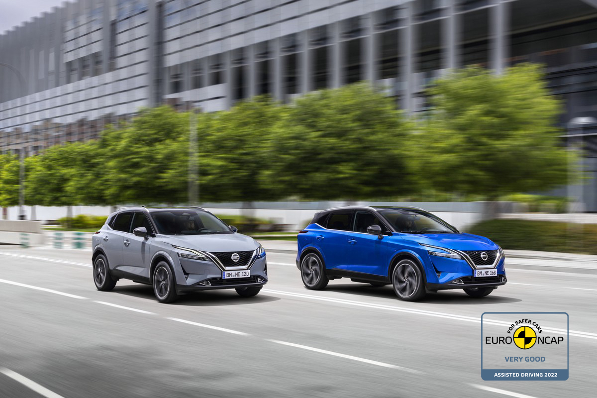 Nissan Qashqai leader della categoria per sicurezza e assistenza alla guida Nissan Qashqai leader della categoria per sicurezza e assistenza alla guida