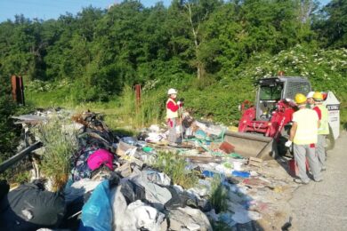 Ama cancella la vergogna Marcigliana: trovati 330 mq di rifiuti