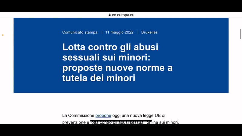 Chat e mail, privacy a rischio: in arrivo legge europea – Il tg VERO GIORNALE Chat e mail, privacy a rischio: in arrivo legge europea – Il tg VERO GIORNALE
