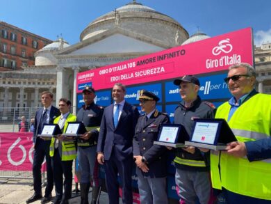 Polizia di Stato e Autostrade per l’Italia: insieme al Giro d’Italia