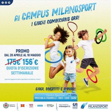 Campus Milanosport: in estate attiva la navetta per il centro Saini