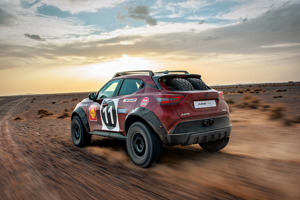 Nissan JUKE Hybrid Rally Tribute dal concept alla realtà Nissan JUKE Hybrid Rally Tribute dal concept alla realtà