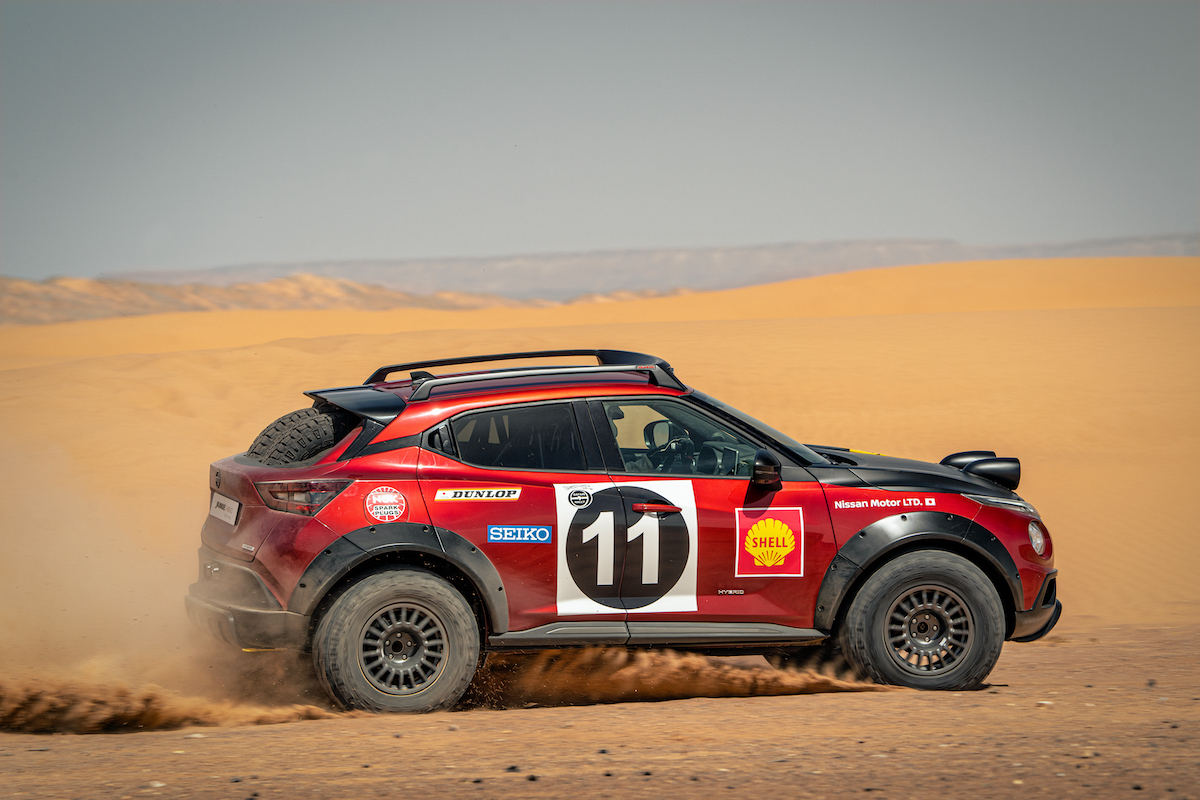 Nissan JUKE Hybrid Rally Tribute dal concept alla realtà Nissan JUKE Hybrid Rally Tribute dal concept alla realtà