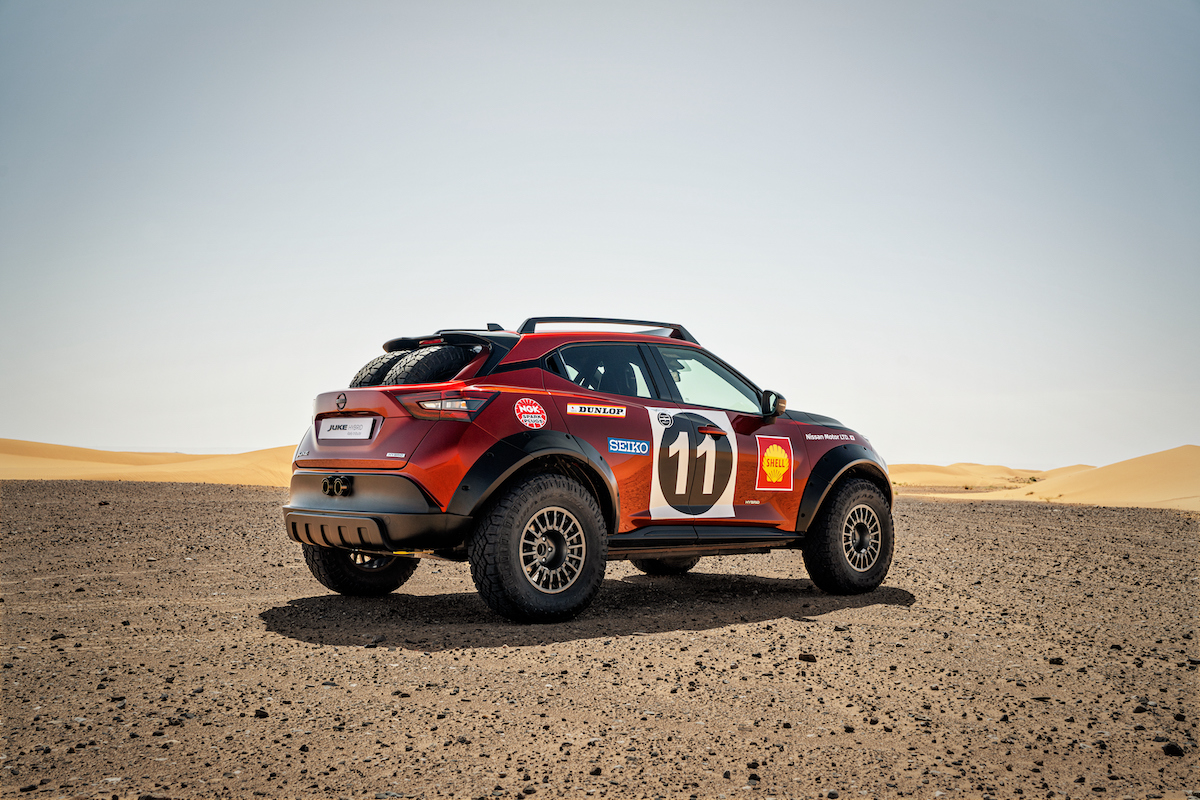 Nissan JUKE Hybrid Rally Tribute dal concept alla realtà Nissan JUKE Hybrid Rally Tribute dal concept alla realtà