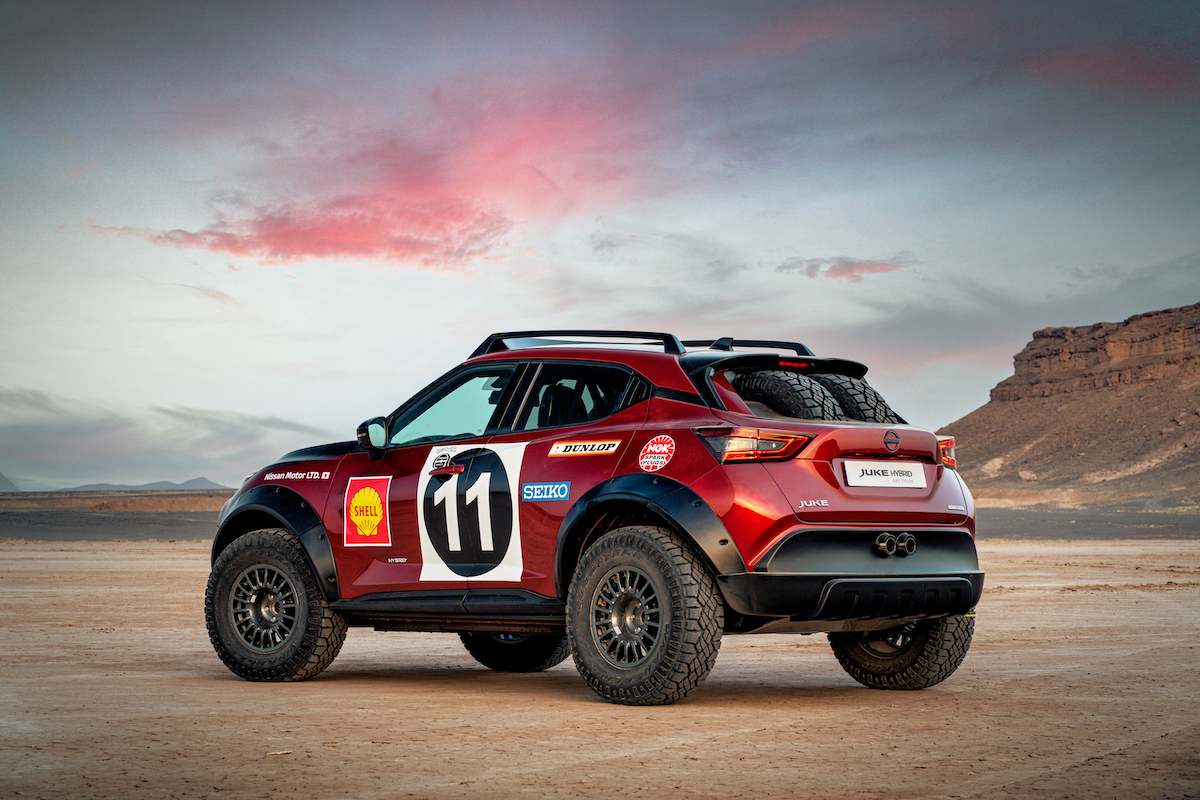 Nissan JUKE Hybrid Rally Tribute dal concept alla realtà Nissan JUKE Hybrid Rally Tribute dal concept alla realtà