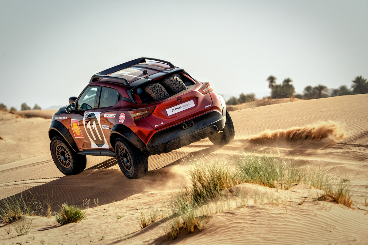 Nissan JUKE Hybrid Rally Tribute dal concept alla realtà Nissan JUKE Hybrid Rally Tribute dal concept alla realtà