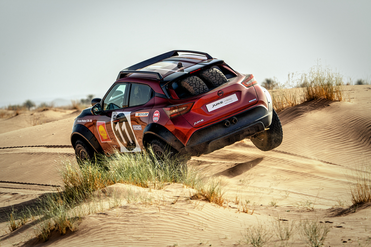 Nissan JUKE Hybrid Rally Tribute dal concept alla realtà Nissan JUKE Hybrid Rally Tribute dal concept alla realtà