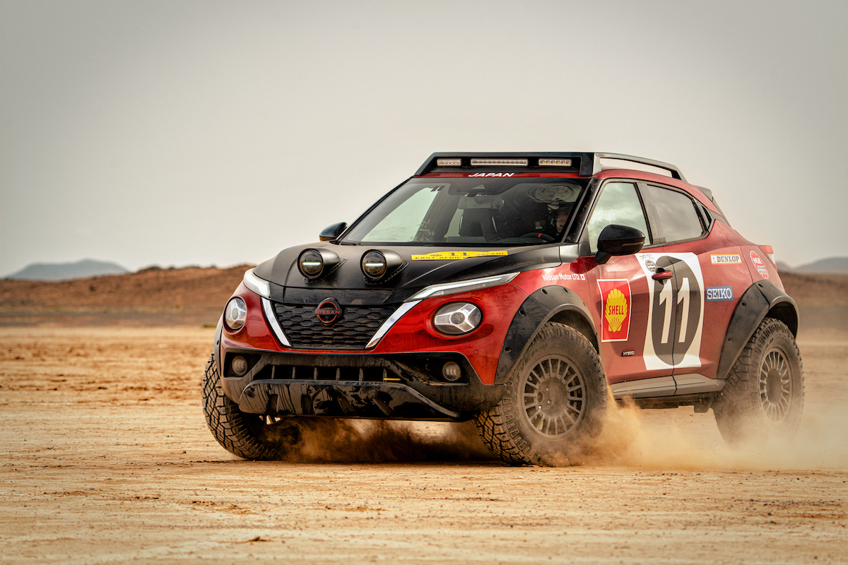 Nissan JUKE Hybrid Rally Tribute dal concept alla realtà Nissan JUKE Hybrid Rally Tribute dal concept alla realtà