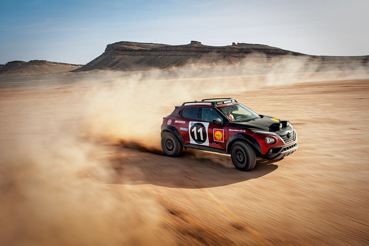Nissan JUKE Hybrid Rally Tribute dal concept alla realtà Nissan JUKE Hybrid Rally Tribute dal concept alla realtà