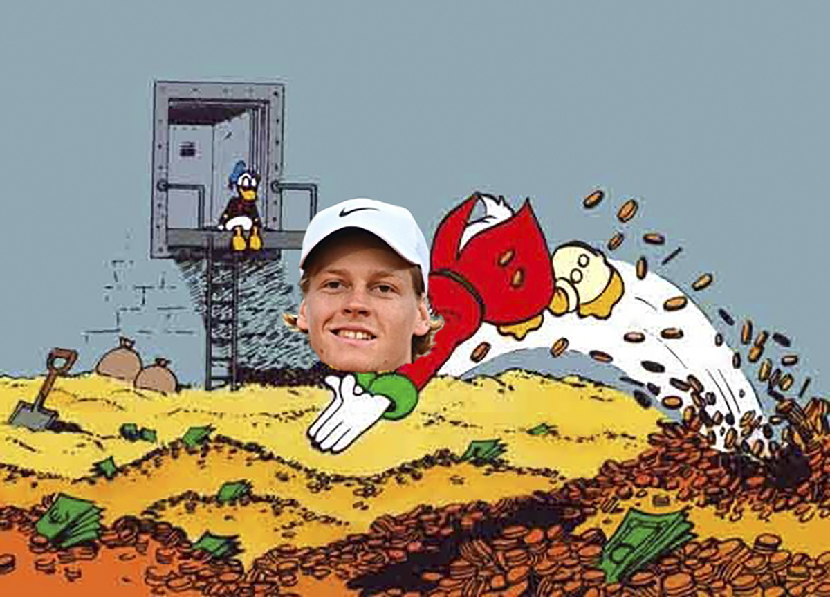 La Nike ricopre d’oro Jannik Sinner: 150 milioni in 10 anni La Nike ricopre d’oro Jannik Sinner: 150 milioni in 10 anni