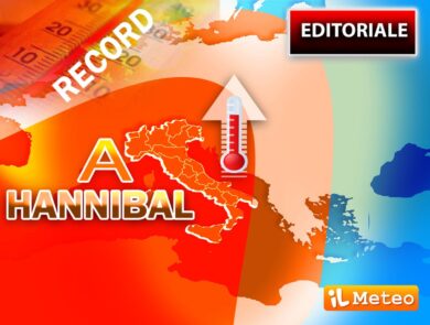 Meteo, Hannibal mette a fuoco l’Italia: temperature choc fino a 35 gradi