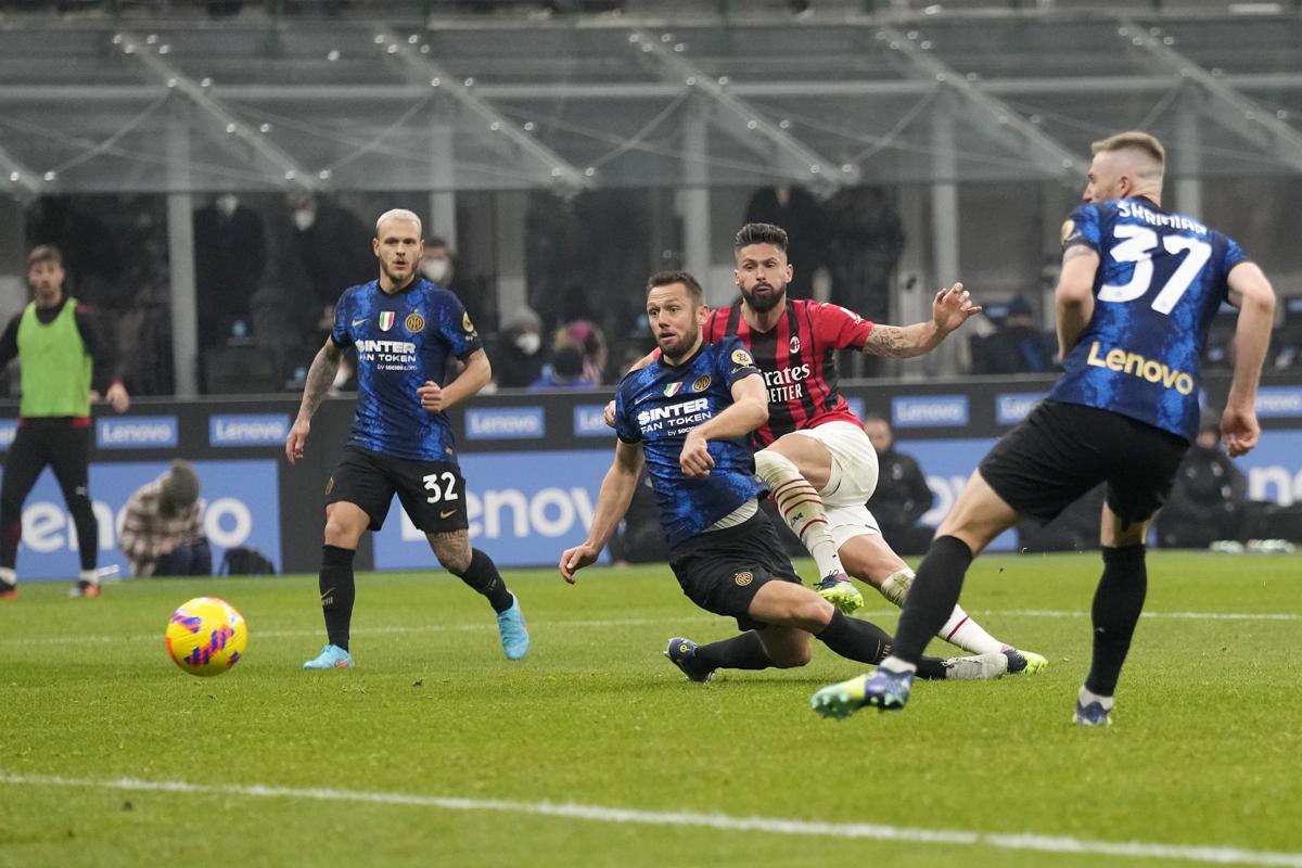 Giroud Milan Inter Giroud Milan Inter
