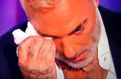 Domenica In, Gianluca Vacchi in lacrime: “Mia figlia è nata malata…”