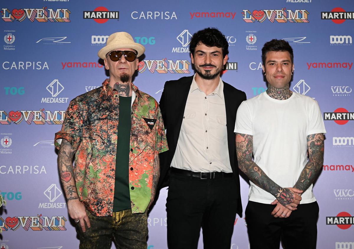Fedez e J-Ax concerto LoveMi a Milano Fedez e J-Ax concerto LoveMi a Milano