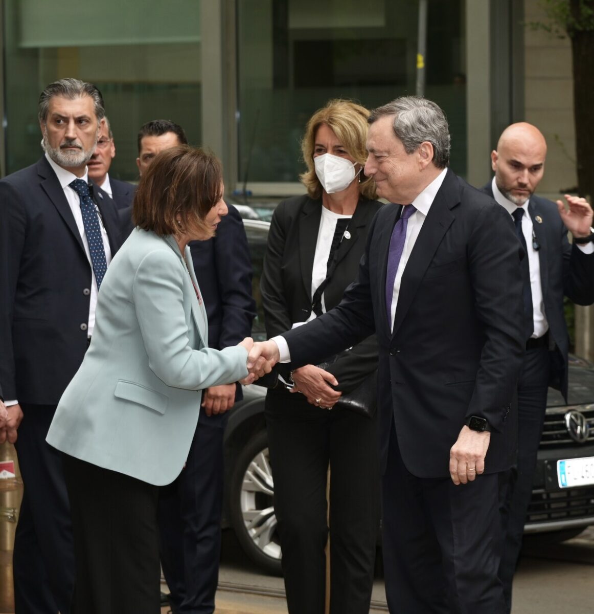 Mario Draghi a Milano per 30° anniversario della Direzione Investigativa Antimafia
