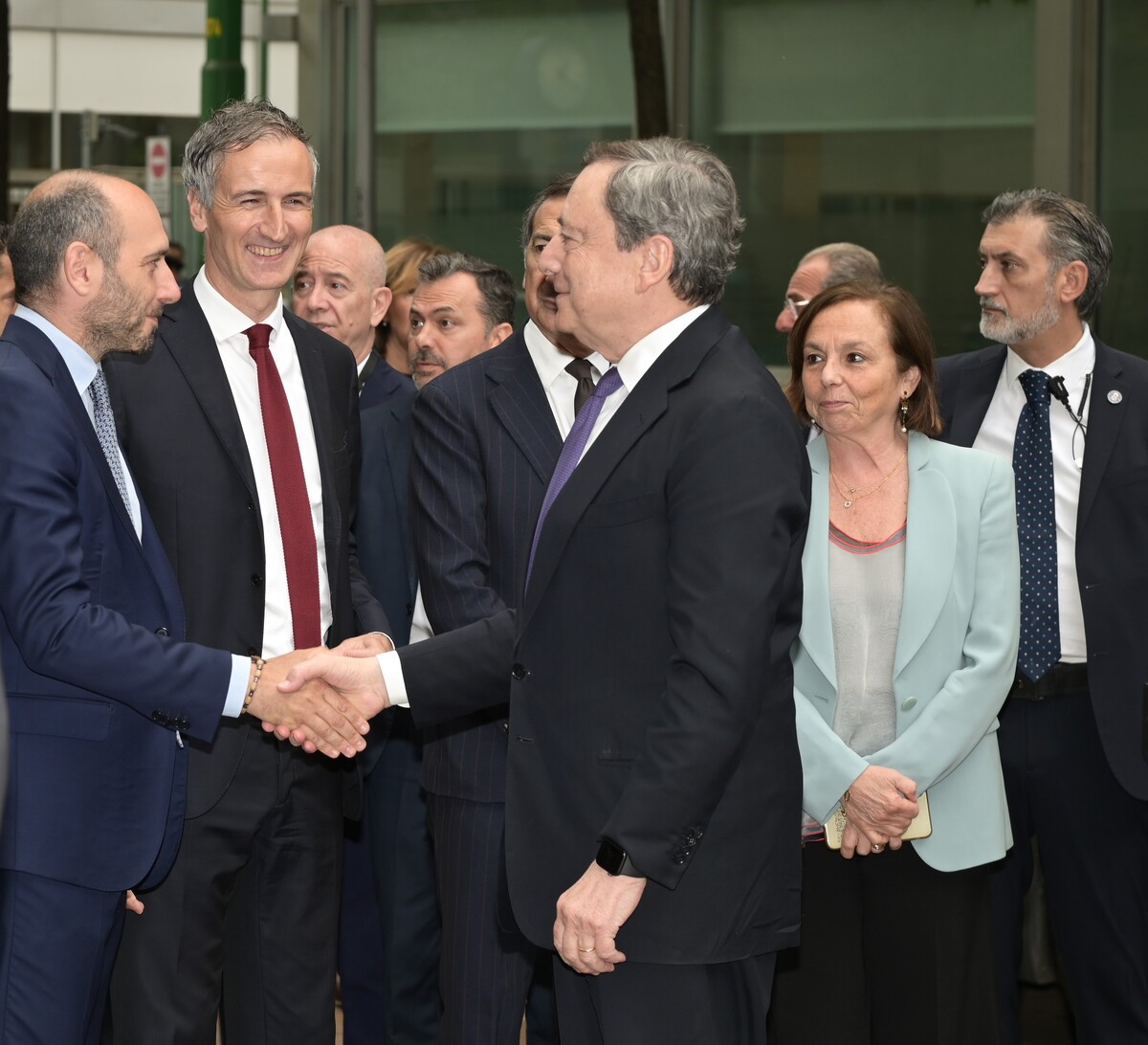 Mario Draghi a Milano per 30° anniversario della Direzione Investigativa Antimafia