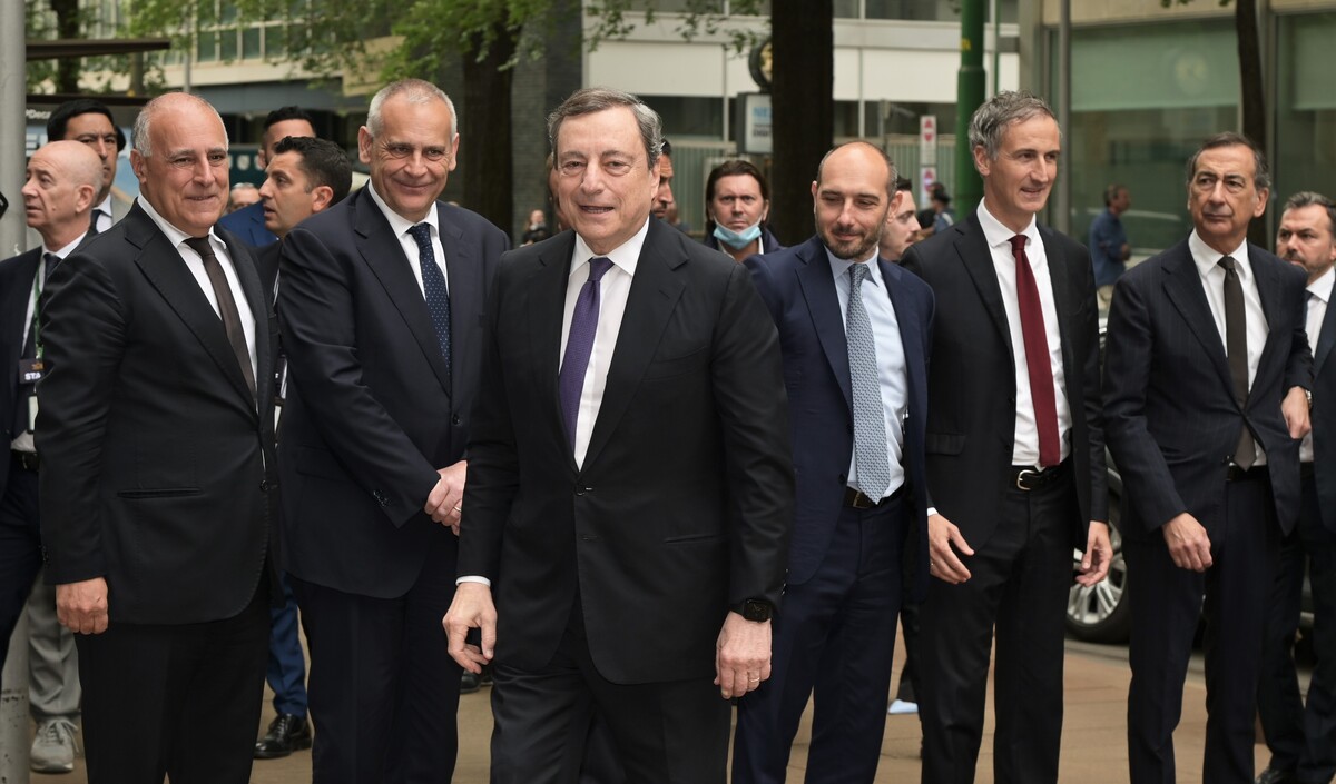 Mario Draghi a Milano per 30° anniversario della Direzione Investigativa Antimafia