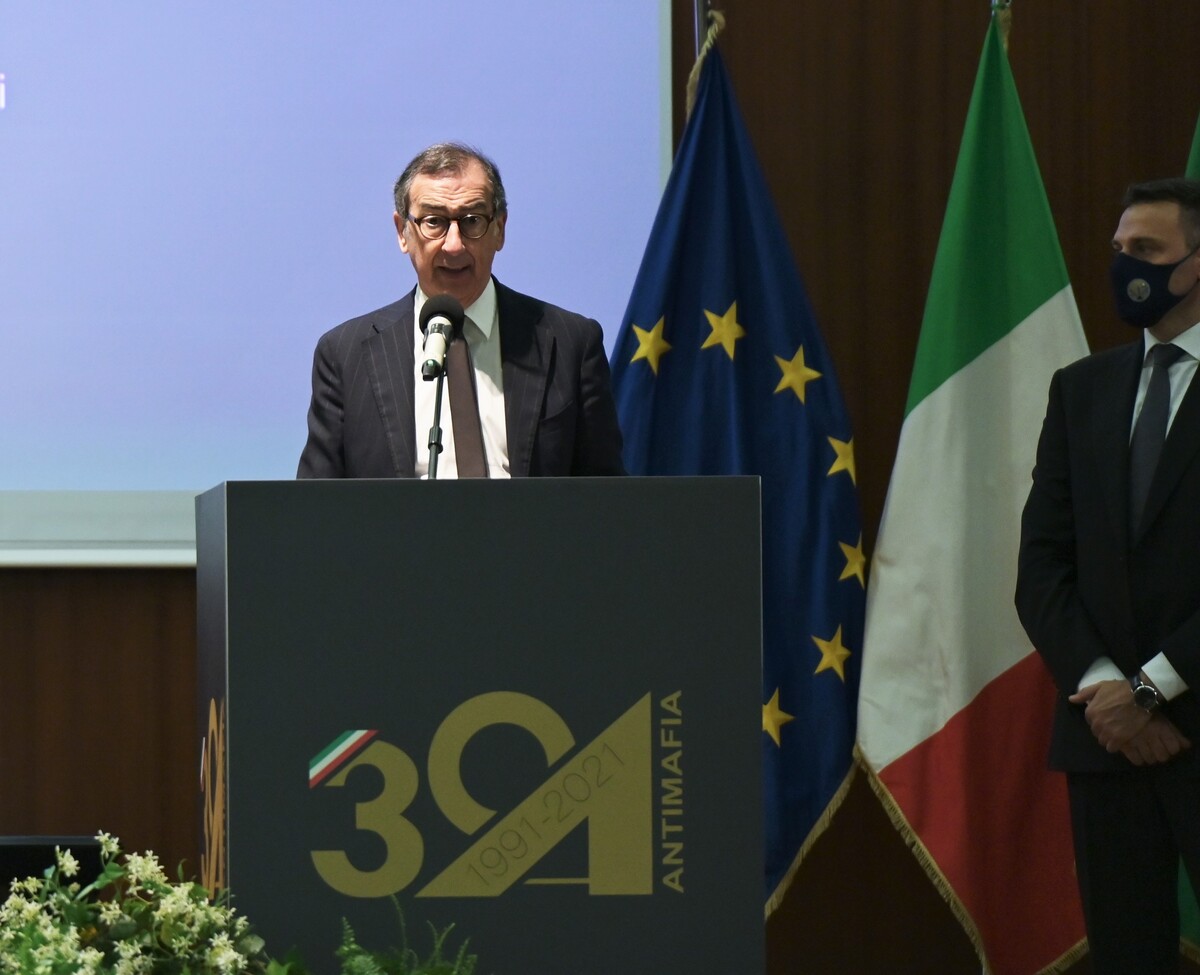 Mario Draghi a Milano per 30° anniversario della Direzione Investigativa Antimafia