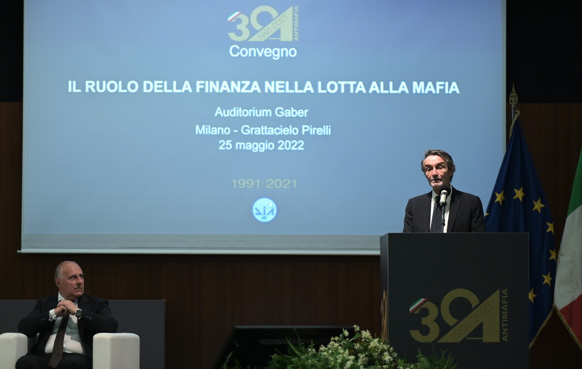 Mario Draghi a Milano per 30° anniversario della Direzione Investigativa Antimafia