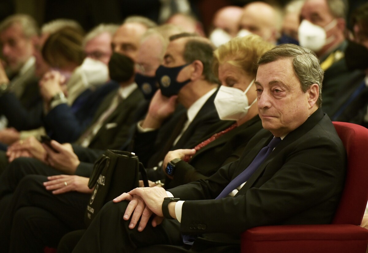 Mario Draghi a Milano per 30° anniversario della Direzione Investigativa Antimafia