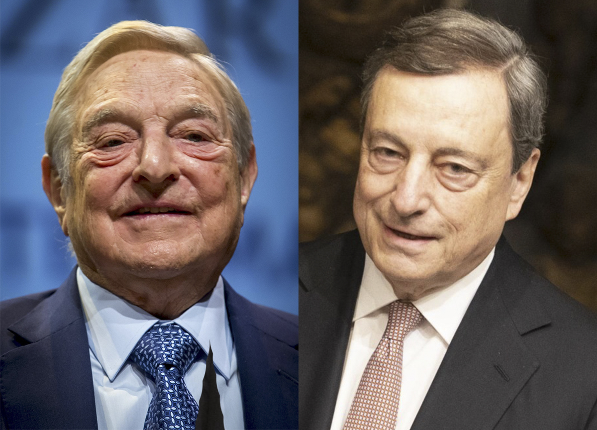 Gas, Soros scrive a Draghi e detta il piano anti-Russia: “Il potere è tuo” Gas, Soros scrive a Draghi e detta il piano anti-Russia: “Il potere è tuo”