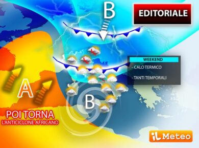 Meteo, aria fredda polare sull’Italia: confermata. Previsioni da brividi