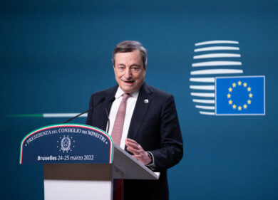 Draghi: Putin non deve vincere la guerra. Scettico su utilità di telefonargli