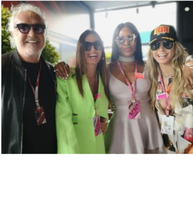 Briatore e il triangolo con le sue ex: Klum, Campbell e Gregoraci a Monaco