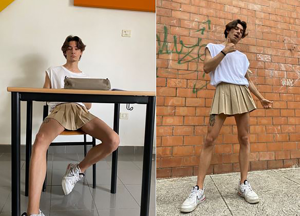 Ragazzini: “Mi vietano la gonna alla maturità ma andrò con i tacchi a spillo” Ragazzini: “Mi vietano la gonna alla maturità ma andrò con i tacchi a spillo”