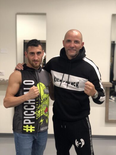 The Night of Kick and Punch – Black Tie Edition, Cecchetti: sfida Mondiale