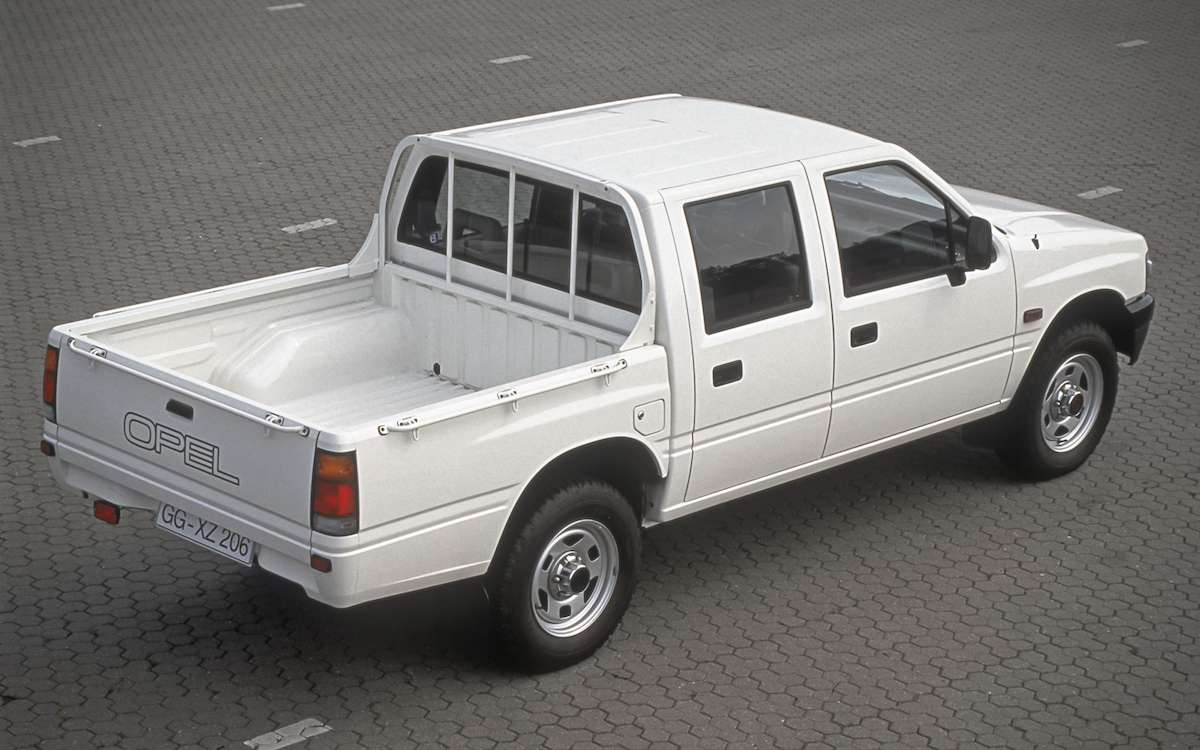 30 anni fa debuttavano in Italia i pick-up Opel Campo 30 anni fa debuttavano in Italia i pick-up Opel Campo